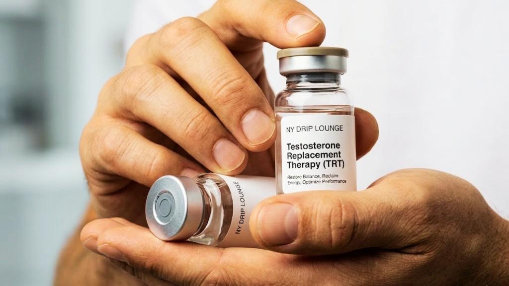 Testosterone replacement therapy vials